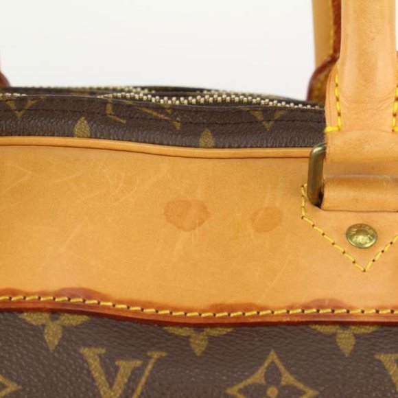 Louis Vuitton Monogram Alize 2 Poches Suitcase Luggage with Bandouliere Strap - Picture 9 of 12